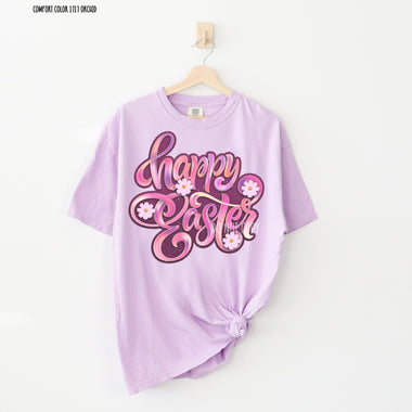 Happy Easter Screen Print Transfer T58