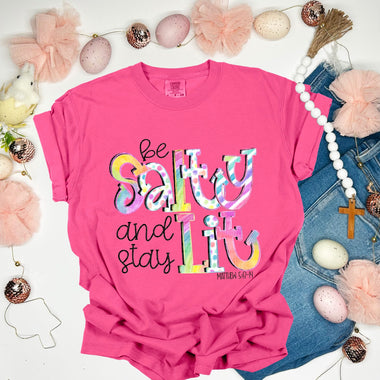 Be Salty and Stay Lit DTF Transfer