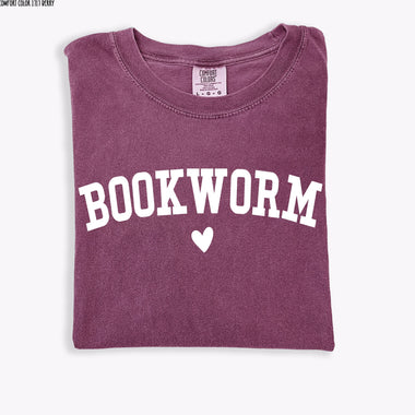 Bookworm Screen Print Transfer Q8