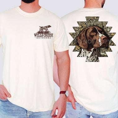 Camo GSP Wholesale Tee (front & back)