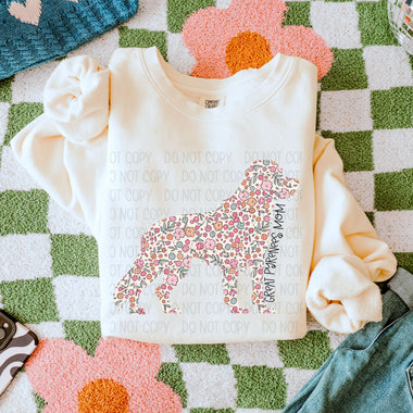 Great Pyrenees Mom DTF Transfer