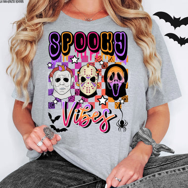 Spooky Vibes Screen Print High Heat Transfer S5