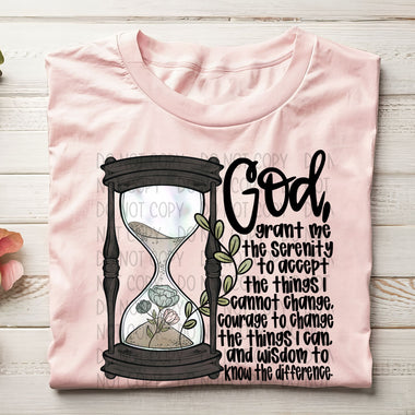 God Grant me the Serenity DTF Transfer