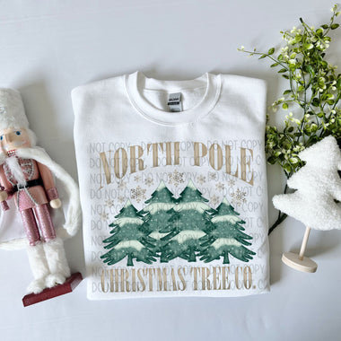 North Pole Christmas Tree Co. DTF Transfer
