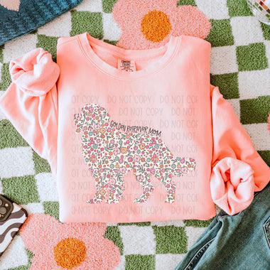 Golden Retriever Mom DTF Transfer