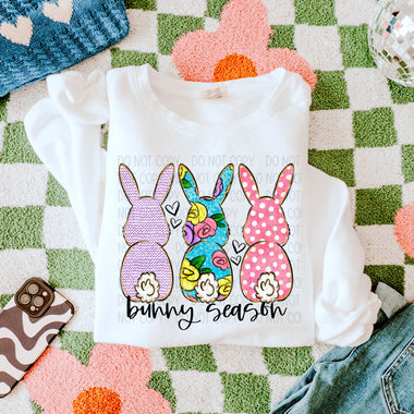 Bunny Season DTF Transfer
