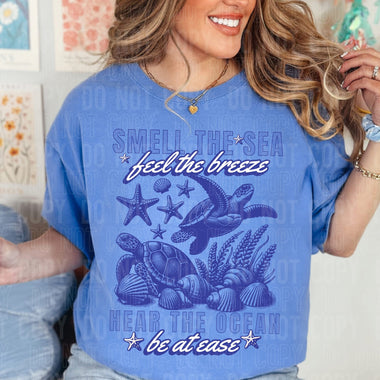 Smell The Sea Feel The Breeze DTF Transfer