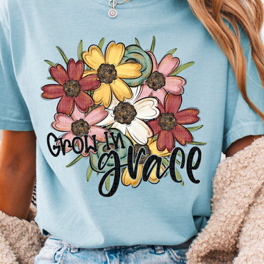 Grow In Grace DTF Transfer