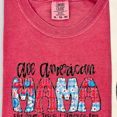 All American Mama DTF Transfer