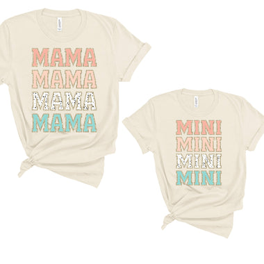 LMama Mini Faux Chenille Screen Print High Heat Transfer