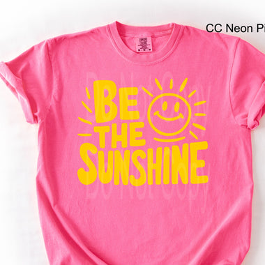 Be the Sunshine Single Color Screen A37