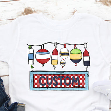 Custom Listing Bobbers DTF Transfer (leave name in the note)