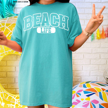 Beach Life Screen Print Transfer T83