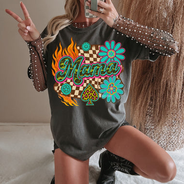 Mama Collage Retro Wholesale Tee