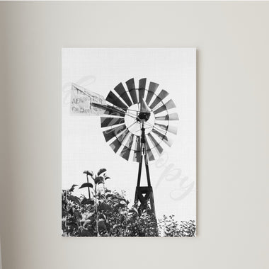 Windmill Canvas Print Framed or Unframed
