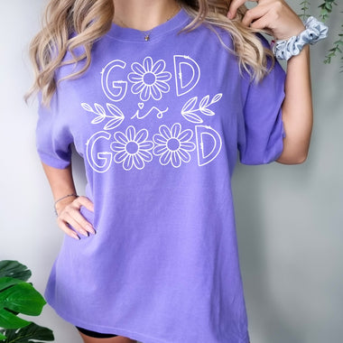 God is Good Screen Print Transfer P67