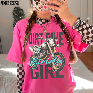 Dirt Bike Kinda Girl DTF Transfer
