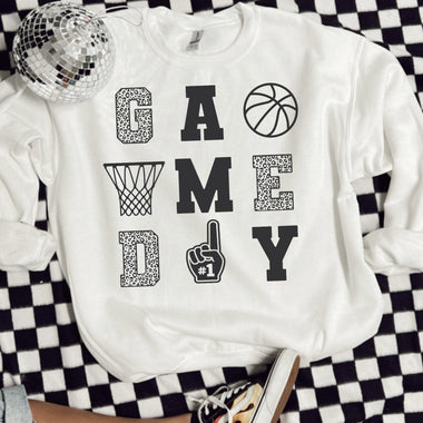 Game Day Basketball Screen Print Transfer U95