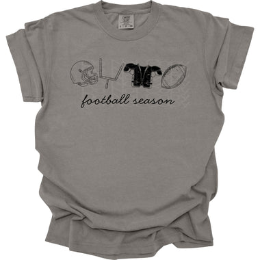 Football Season Single Color Screen T1