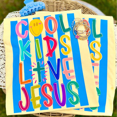 Cool Kids Love Jesus DTF Transfer (CC)