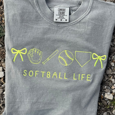 Softball Life Wholesale Embroidered Sweatshirt