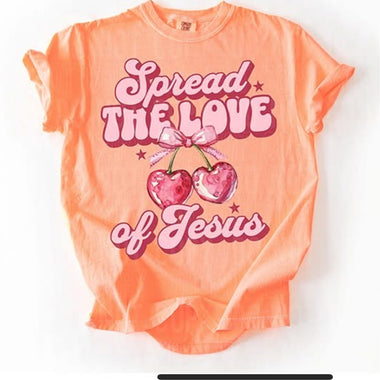 Spread the Love of Jesus DTF Transfer