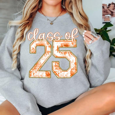 Class of ‘25 Orange DTF Transfer