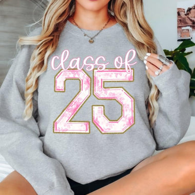 Class of ‘25 Pink DTF Transfer