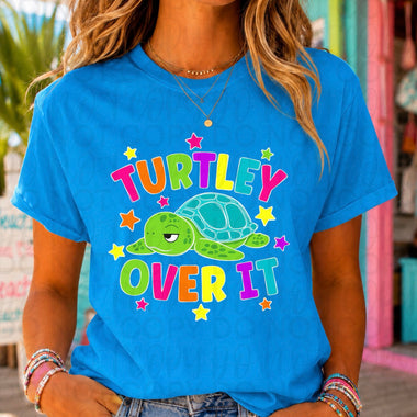 Turtley Over It DTF Transfer (C&Co)