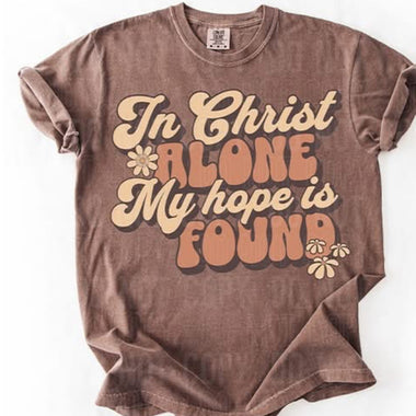 In Christ Alone DTF Transfer