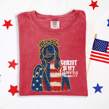 Christ is my Liberty DTF Transfer (SDD)