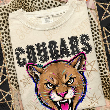 Cougars DTF Transfer (KD)