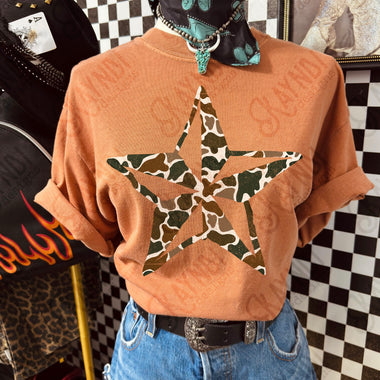 Camo Star DTF Transfer (KD)