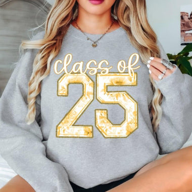 Class of ‘25 Yellow DTF Transfer