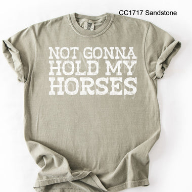 Not Gonna Hold My Horses DTF Transfer