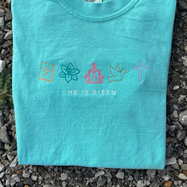 He is Risen Wholesale Embroidered Sweatshirt