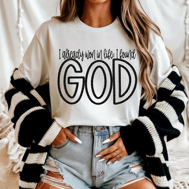 I Already Won In Life, I Found God Single Color Screen K16