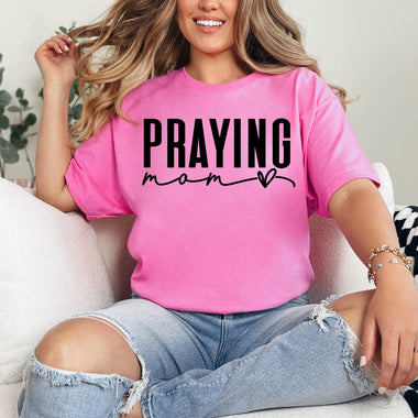 Praying Mom Screen Print Transfer A37