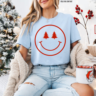 Christmas Smile Screen Print Transfer R49