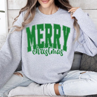 Merry Christmas Screen Print Transfer