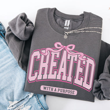 Created with a Purpose Wholesale Sweatshirt