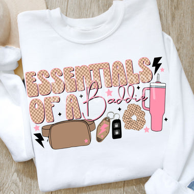 Essentials of a Baddie Screen Print High Heat Transfer Q83