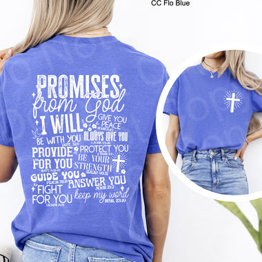 God's Promises Front and Back Single Color Screen J30