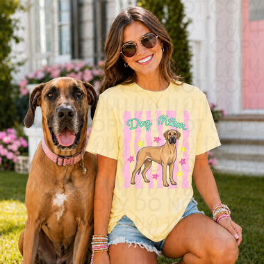 Great Dane Dog Mom DTF Transfer (UAC)