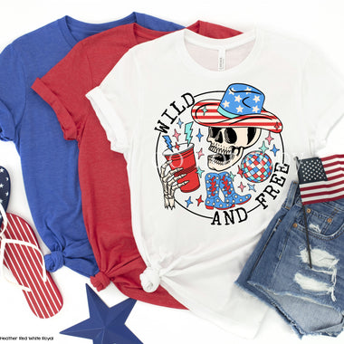 Wild & Free Screen Print High Heat Transfer U90