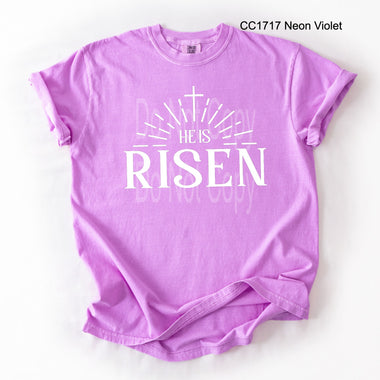 He Is Risen Single Color Screen Q31