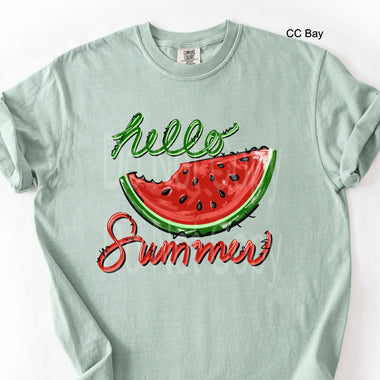 Hello Summer DTF Transfer