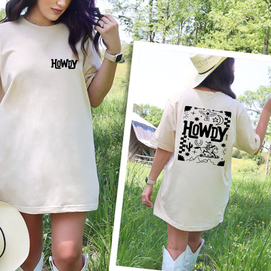 Howdy Front and Back Single Color Screen Above R96