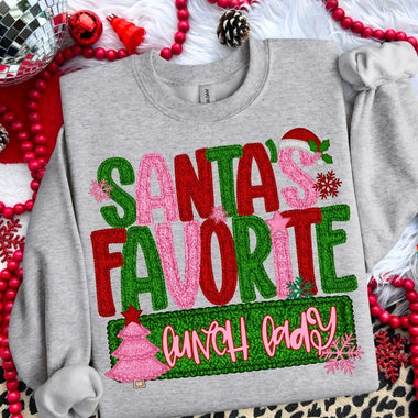 Santa’s Favorite Lunch Lady DTF Transfer (S&G)