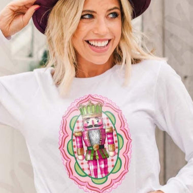 Pink Nutcracker DTF Transfer (KD)